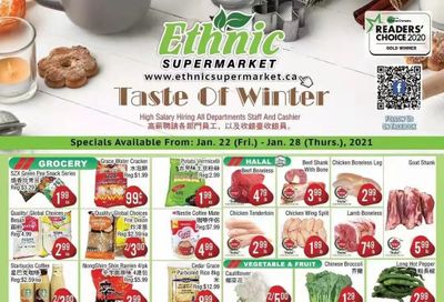 Ethnic Supermarket Flyer January 22 to 28