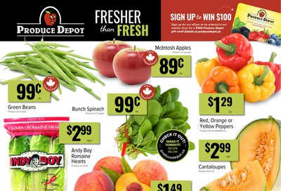 Produce Depot Flyer October 2 to 8