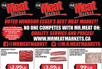 M.R. Meat Market Flyer January 23 to 30