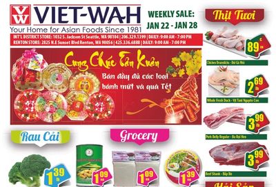 Viet-Wah Weekly Ad Flyer January 22 to January 28, 2021