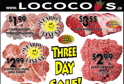 Lococo's Flyer October 4 to 17