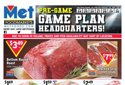 Met Foodmarkets Weekly Ad Flyer January 24 to January 30, 2021