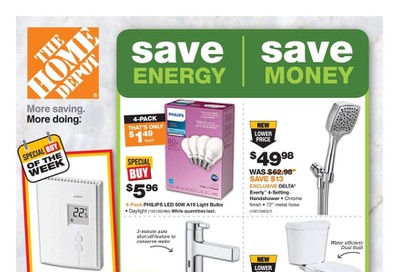 Home Depot (Atlantic) Flyer October 3 to 9