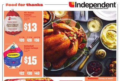 Independent Grocer (West) Flyer October 3 to 9