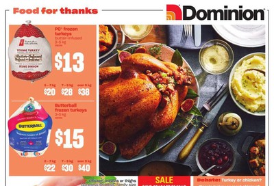 Dominion Flyer October 3 to 9