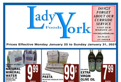 Lady York Foods Flyer January 25 to 31