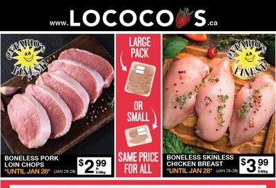 Lococo's Flyer January 25 to 28