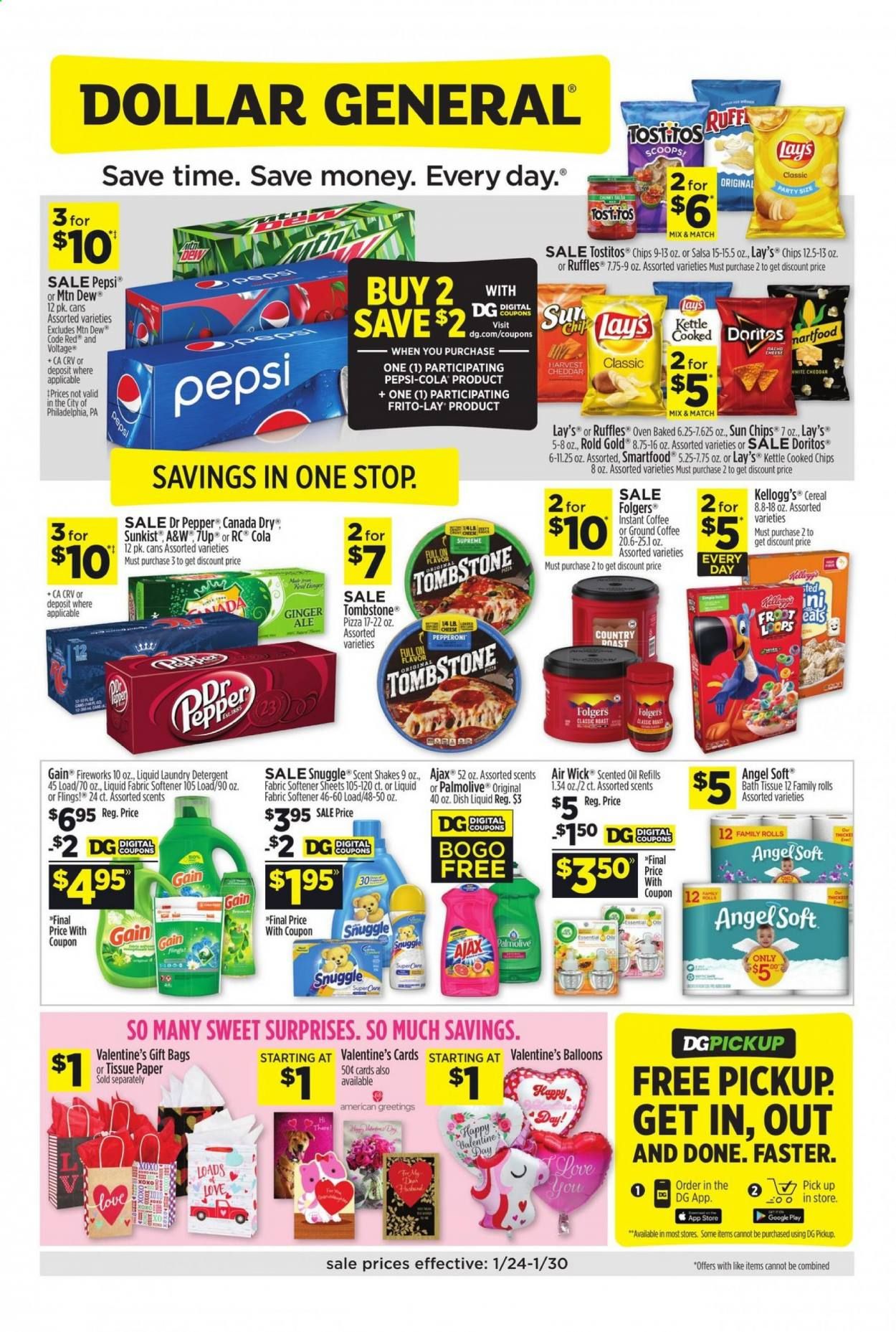Dollar General Weekly Ad Flyer January 24 to January 30