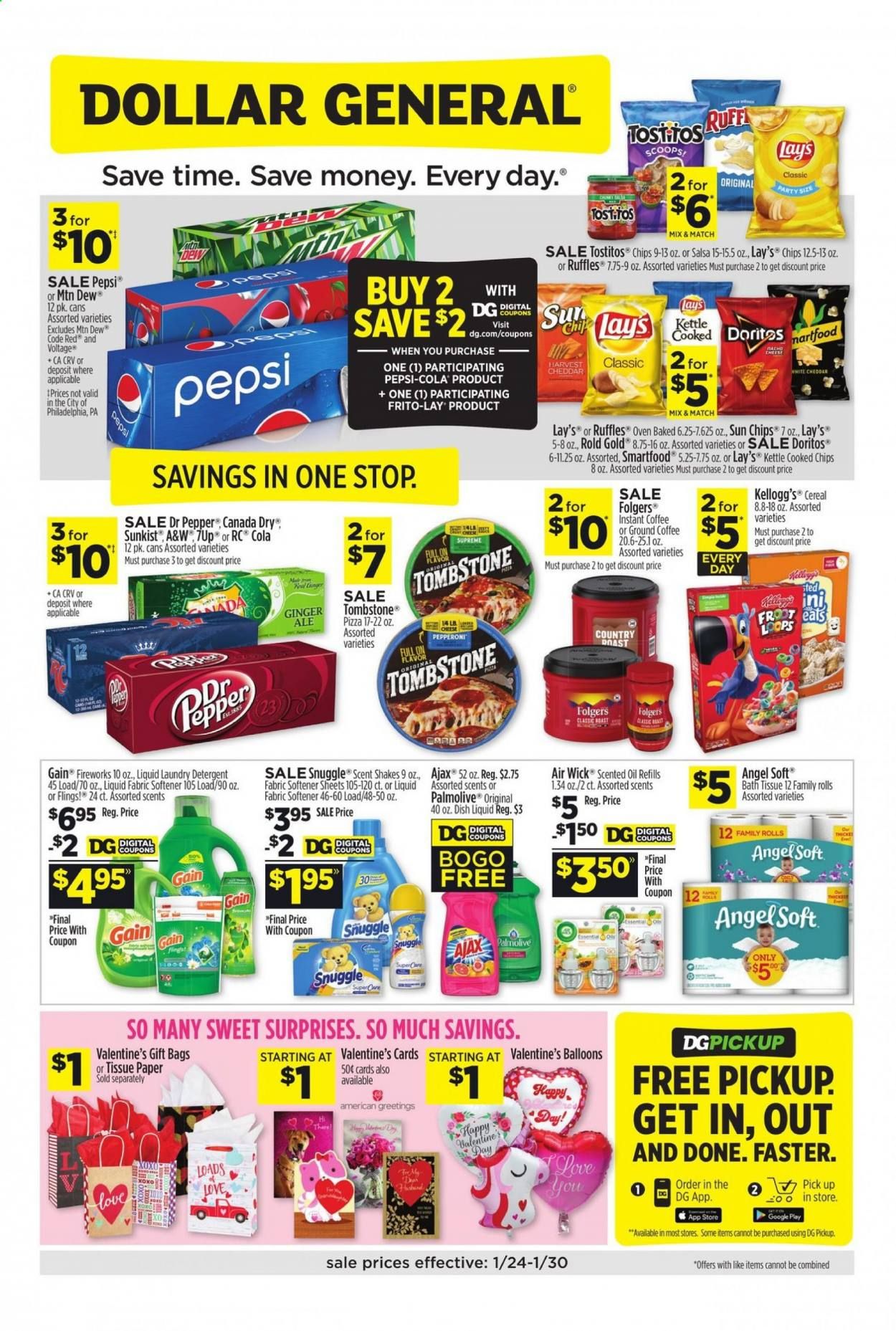 Dollar General (TX) Weekly Ad Flyer January 24 to January 30