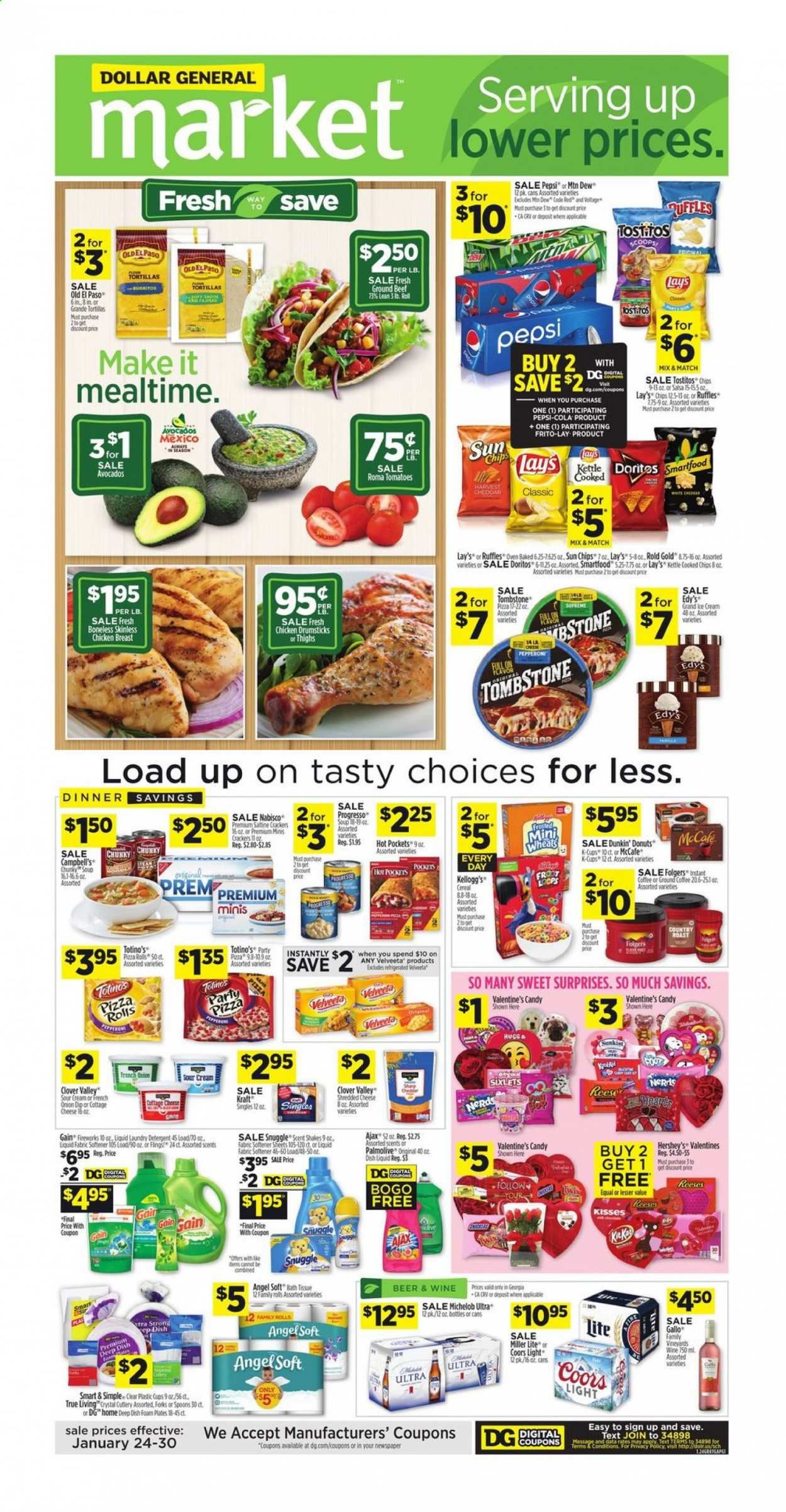 Dollar General (GA) Weekly Ad Flyer January 24 to January 30