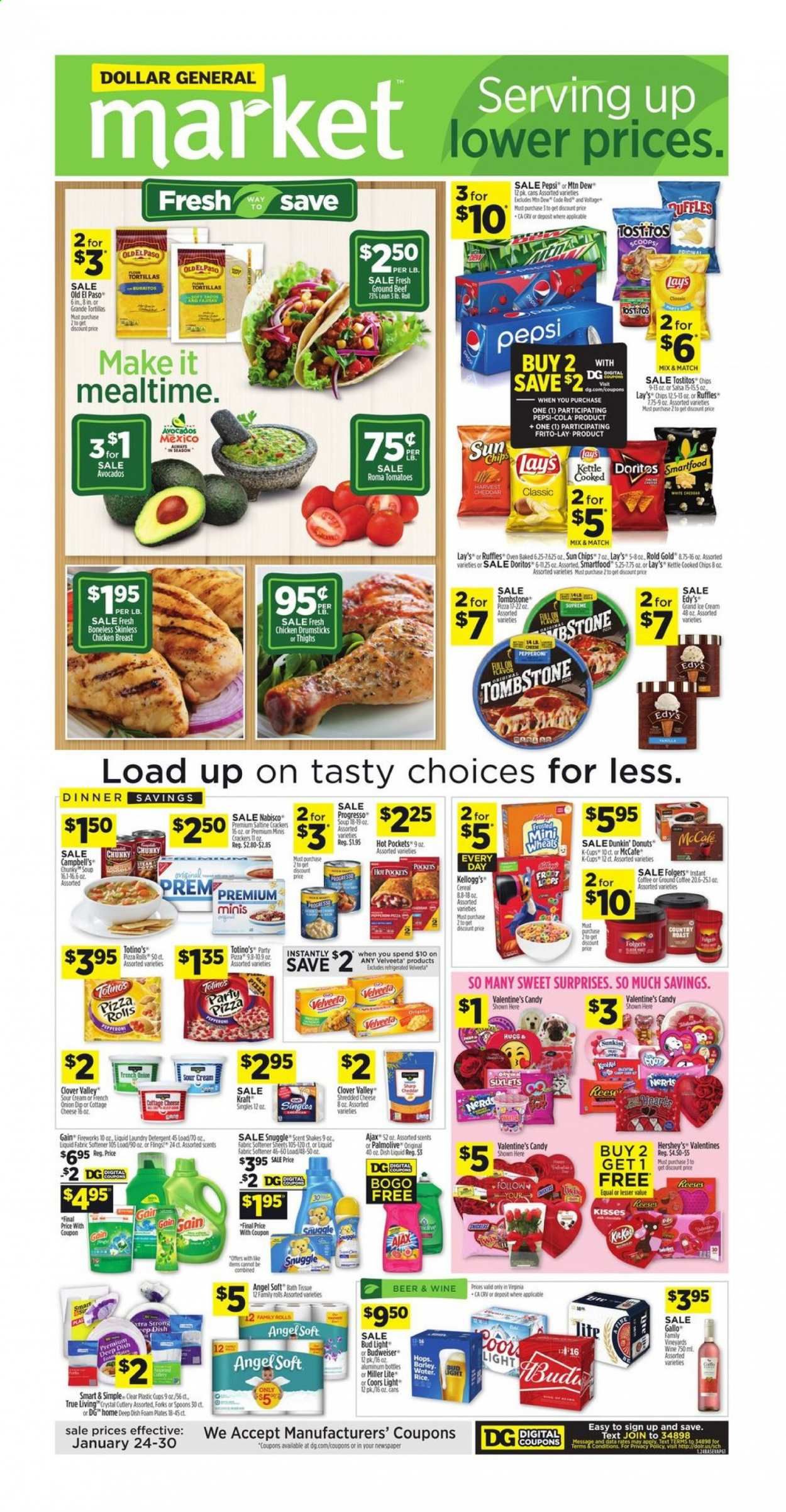 Dollar General (VA) Weekly Ad Flyer January 24 to January 30
