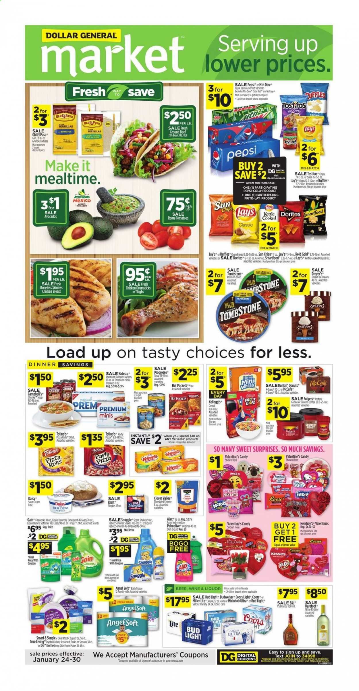 Dollar General (NV) Weekly Ad Flyer January 24 to January 30