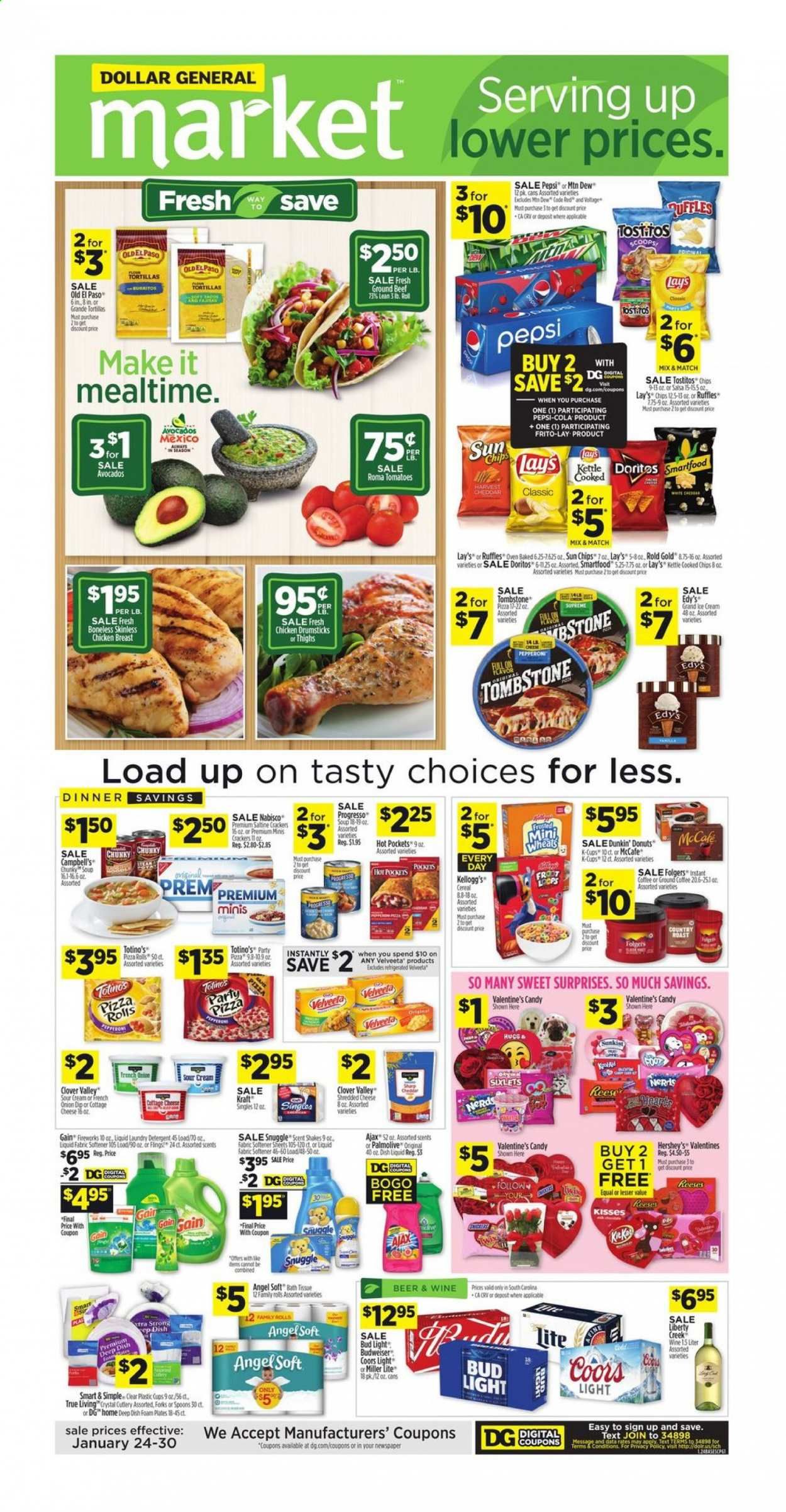 Dollar General (SC) Weekly Ad Flyer January 24 to January 30