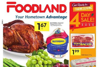 Foodland (Atlantic) Flyer October 3 to 9