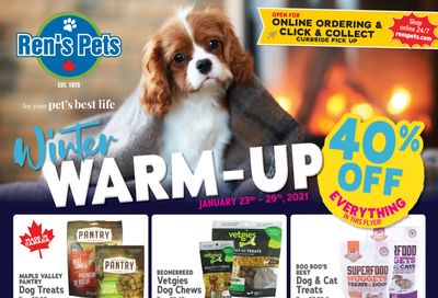 Ren's Pets Depot Flyer January 23 to 29