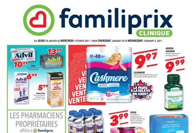 Familiprix Clinique Flyer January 28 to February 3