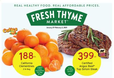 Fresh Thyme Weekly Ad Flyer January 27 to February 2