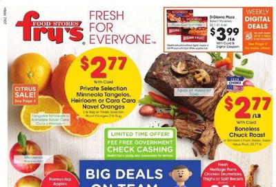 Fry’s (AZ) Weekly Ad Flyer January 27 to February 2