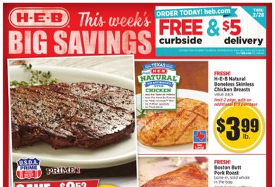 H-E-B (TX) Weekly Ad Flyer January 27 to February 2