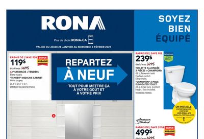 Rona (QC) Flyer January 28 to February 3