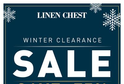 Linen Chest Flyer January 27 to February 21