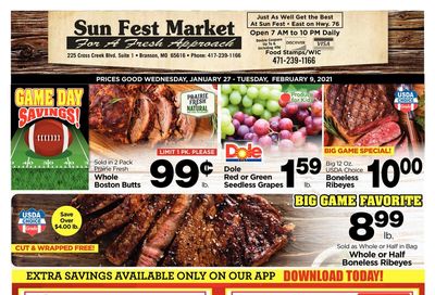 G&W Foods Weekly Ad Flyer January 27 to February 9, 2021