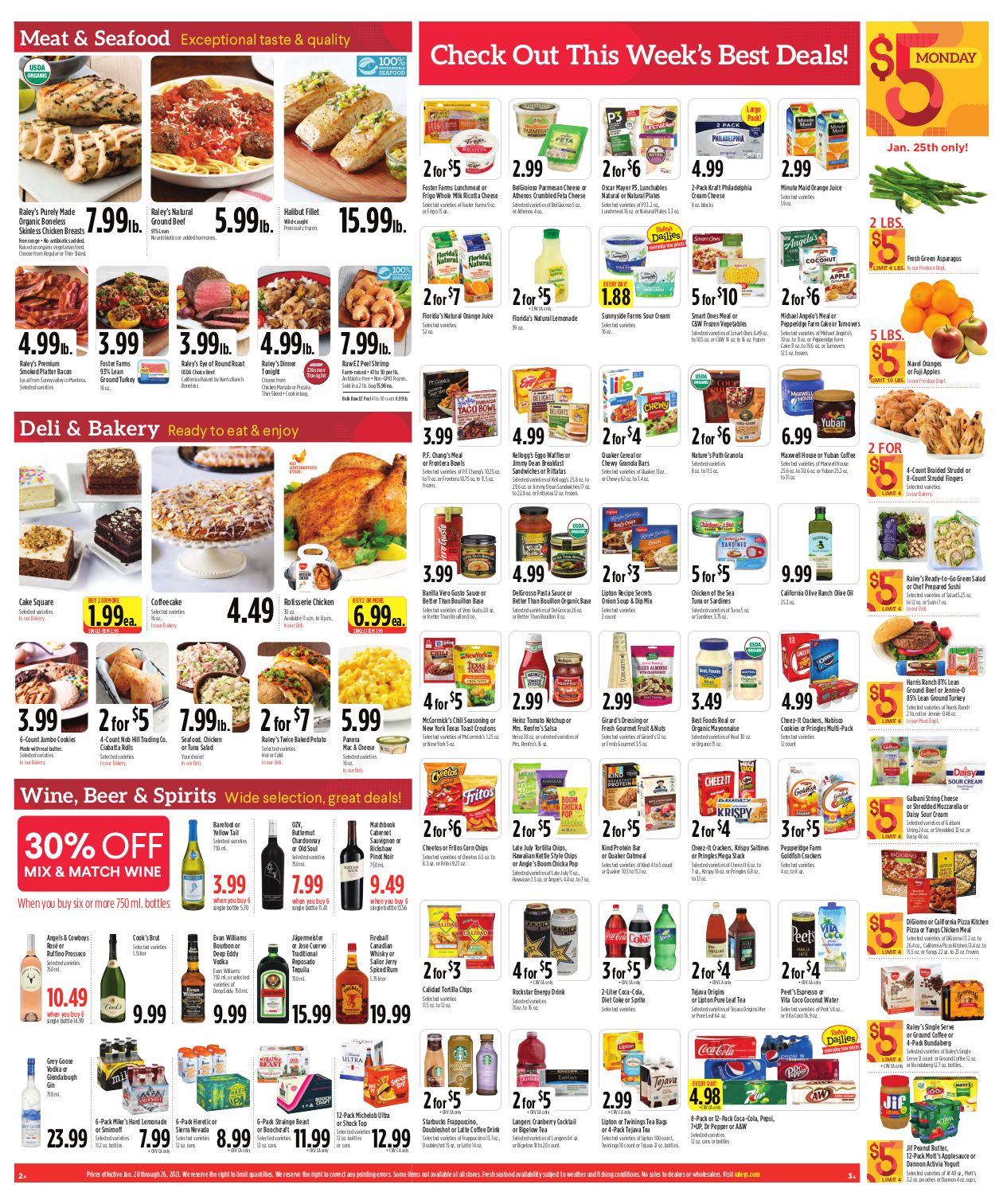 Raley's Weekly Ad Flyer January 27 to February 2, 2021