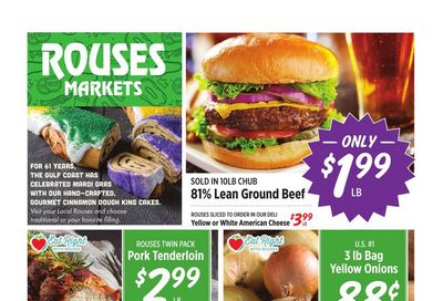Rouses Markets Weekly Ad Flyer January 27 to February 2, 2021
