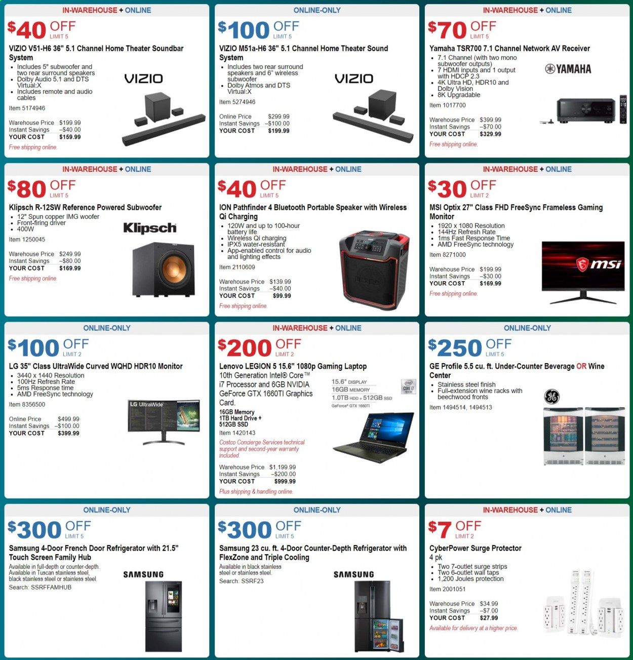 Costco Weekly Ad Flyer January 17 to February 7