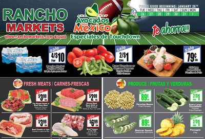 Rancho Markets Weekly Ad Flyer January 26 to February 1