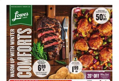 Lowes Foods Weekly Ad Flyer January 27 to February 2