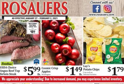 Rosauers Weekly Ad Flyer January 27 to February 2