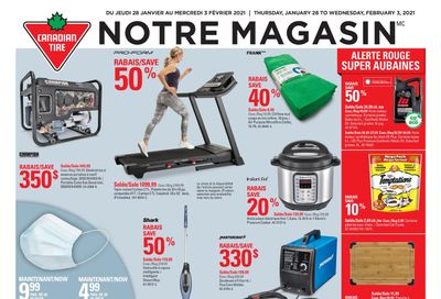 Canadian Tire (QC) Flyer January 28 to February 3