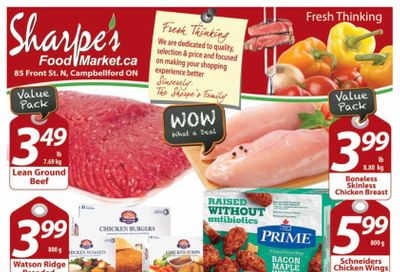 Sharpe's Food Market Flyer January 28 to February 3