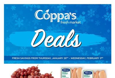 Coppa's Fresh Market Flyer January 28 to February 3