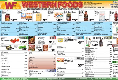 Western Foods Flyer October 2 to 8