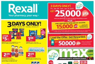 Rexall (West) Flyer January 29 to February 11