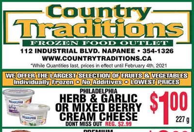 Country Traditions Flyer January 28 to February 4