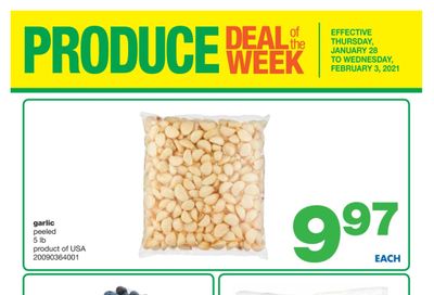 Wholesale Club (Atlantic) Produce Deal of the Week Flyer January 28 to February 3