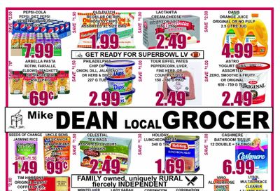 Mike Dean's Super Food Stores Flyer January 29 to February 4