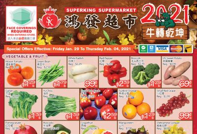 Superking Supermarket (North York) Flyer January 29 to February 4