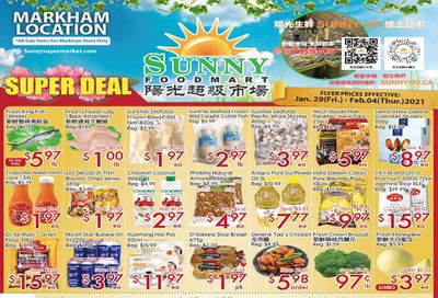 Sunny Foodmart (Markham) Flyer January 29 to February 4