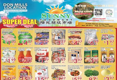 Sunny Foodmart (Don Mills) Flyer January 29 to February 4