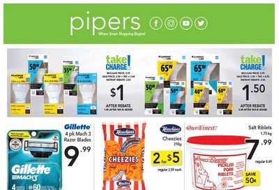 Pipers Superstore Flyer October 3 to 9