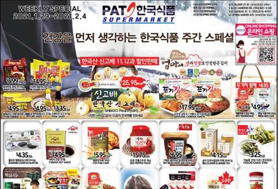 PAT Mart Flyer January 29 to February 4