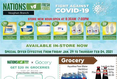 Nations Fresh Foods (Vaughan) Flyer January 29 to February 4