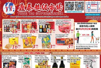 Tone Tai Supermarket Flyer January 29 to February 4