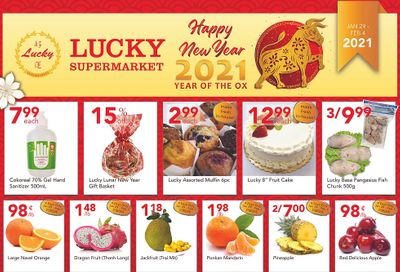 Lucky Supermarket (Surrey) Flyer January 29 to February 4