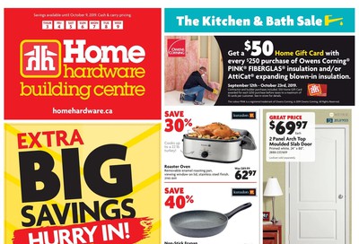Home Hardware Building Centre (BC) Flyer October 3 to 9
