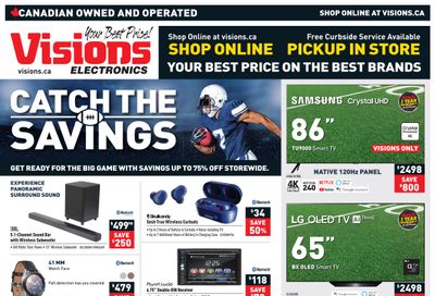 Visions Electronics Flyer January 29 to February 4
